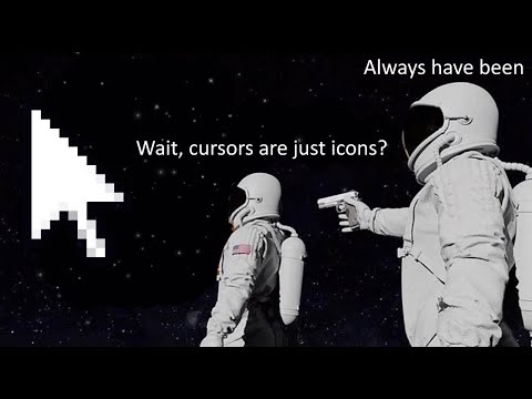 How to convert cursor to icons (and vice versa)?